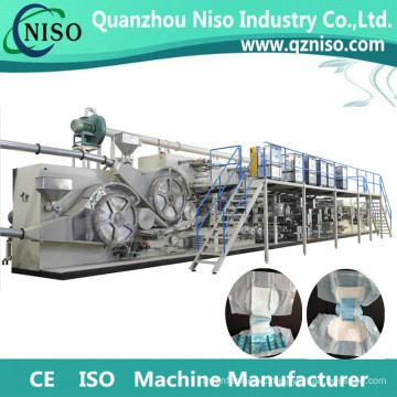 Full Automatic Semi Servo Adult Diaper Machine Manufacturer with CE Certification